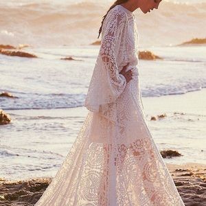 ISO Free People Lace Maxi Dress